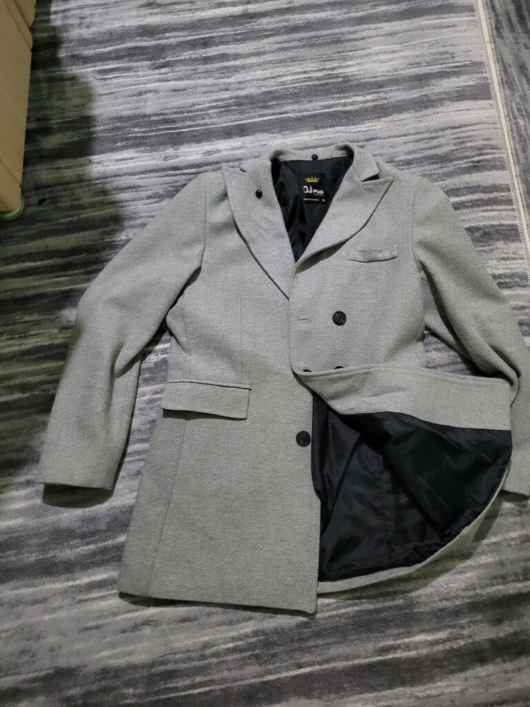 kruvaze kaşe kaban - 5