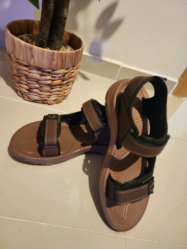 Erkek sandalet 44.5 numara SIFIR - 6
