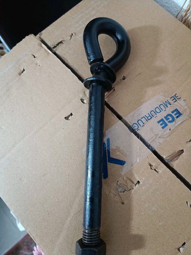 Çeki demiri 25 cm. Kalın çelik - 11