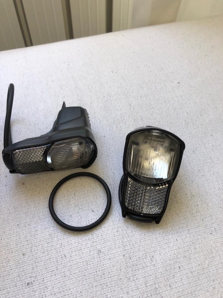 bisiklet Scooter ön far led pil hediye çok azıcık pazarlık olur - 5