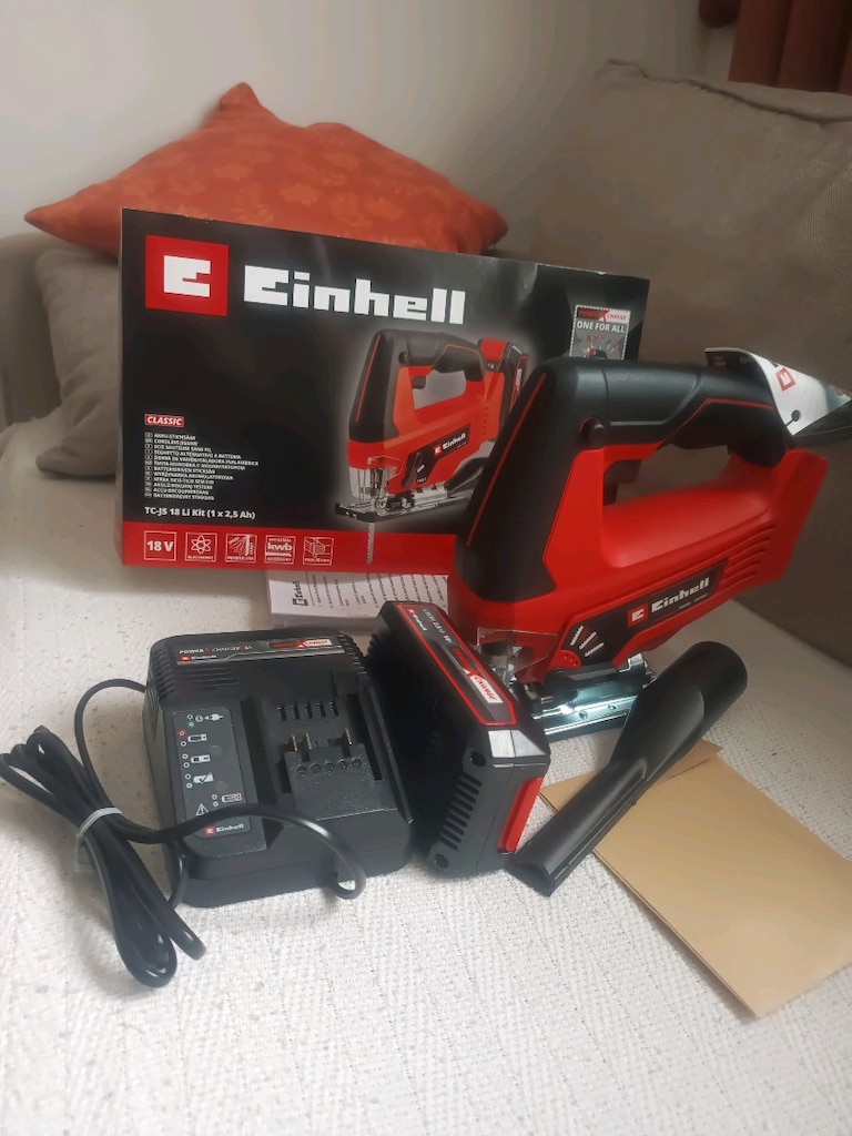 Einhell 18 Volt Şarjlı Dekupaj Testere Seti - 5