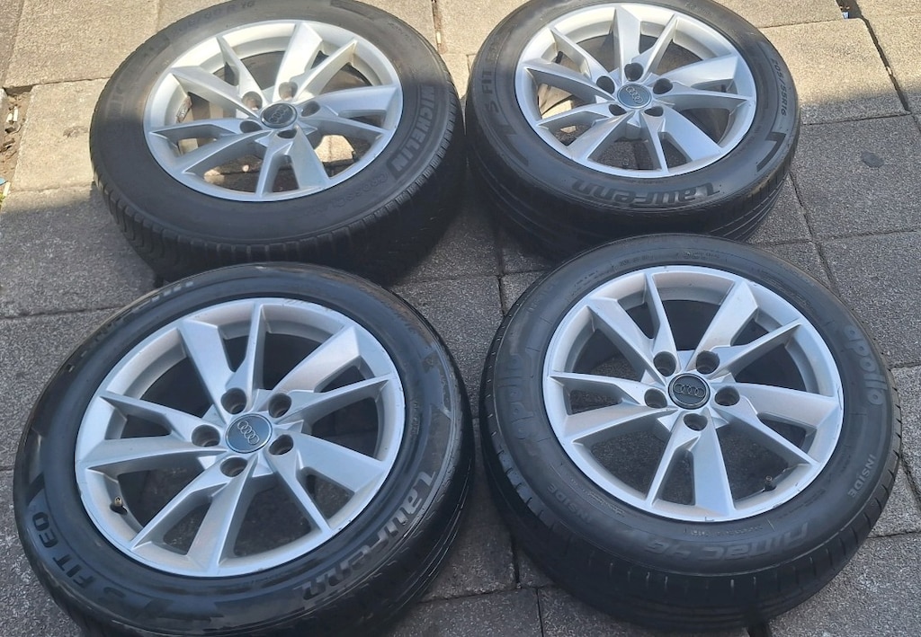 205 55 16 ORJİNAL AUDİ JANT LASTİK TAKIMI AUDİ CADDY GOLF JETTA SEAT - 4