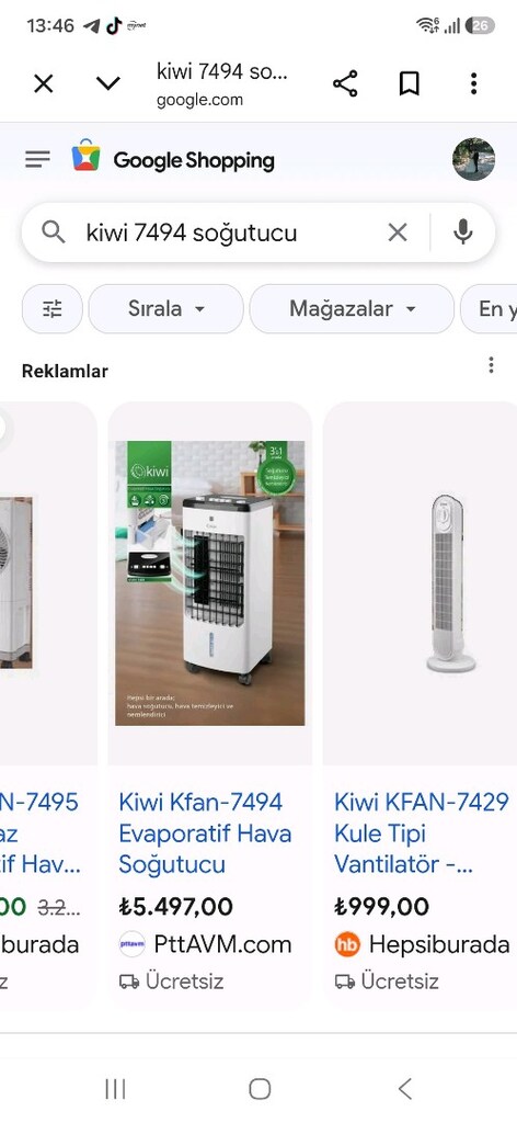 kiwi sulu soğutma klima - 2