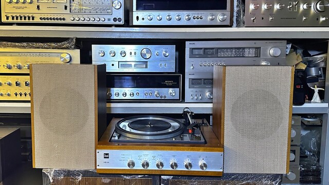 Dual HS 35 Otomatik pikap + Dual CL 9 Hoparlör (1969-Germany)