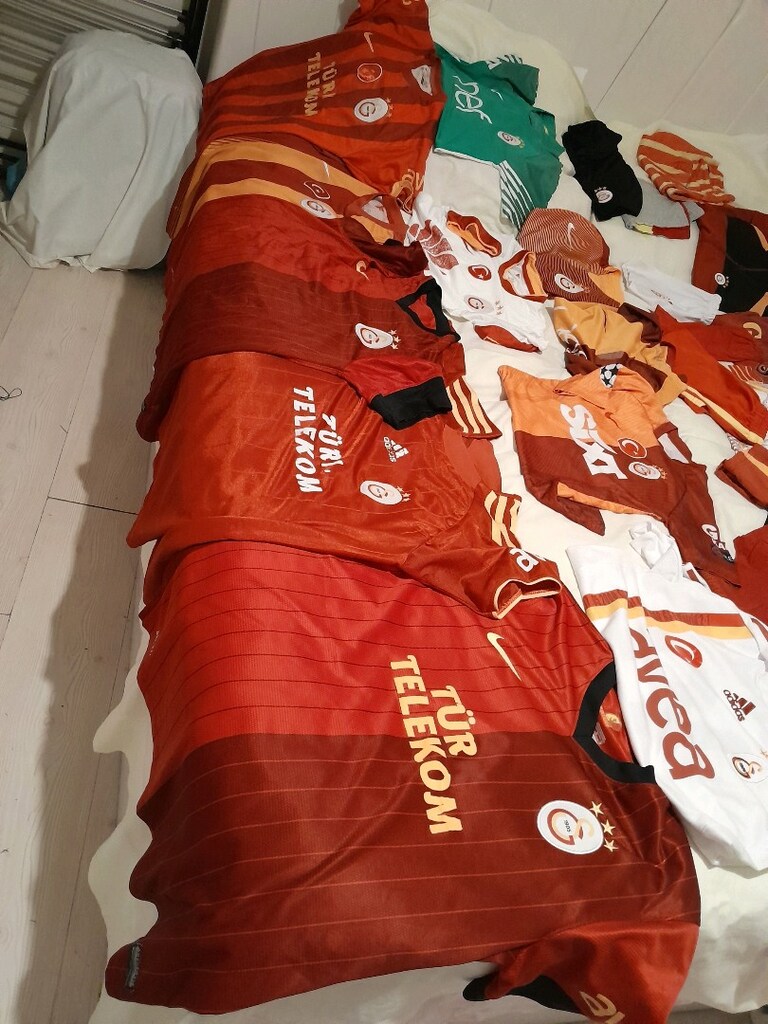 Az kullanilmis, GS-Galatasaray taraftar kravat - 9