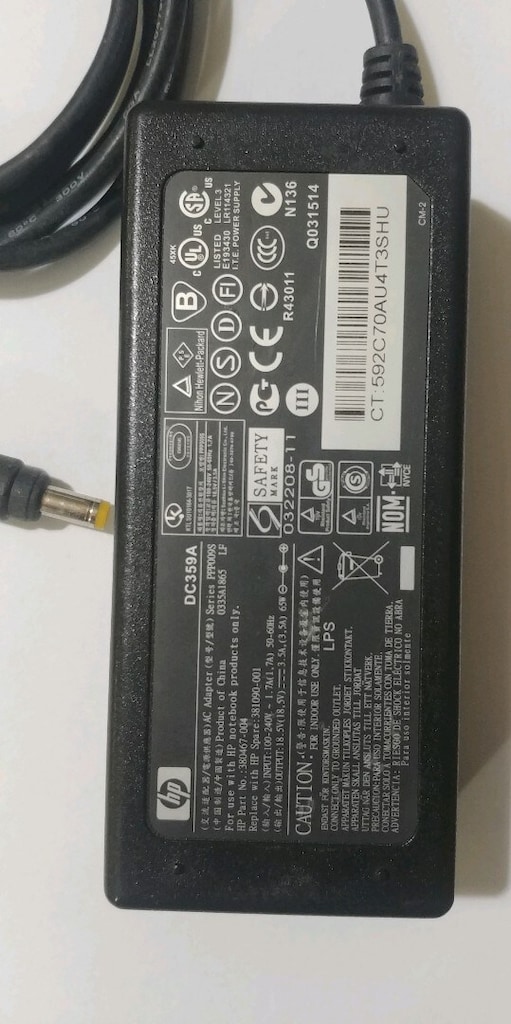 Orjinal Hp 18.5v - 3.54a Notebook Adaptör - 3