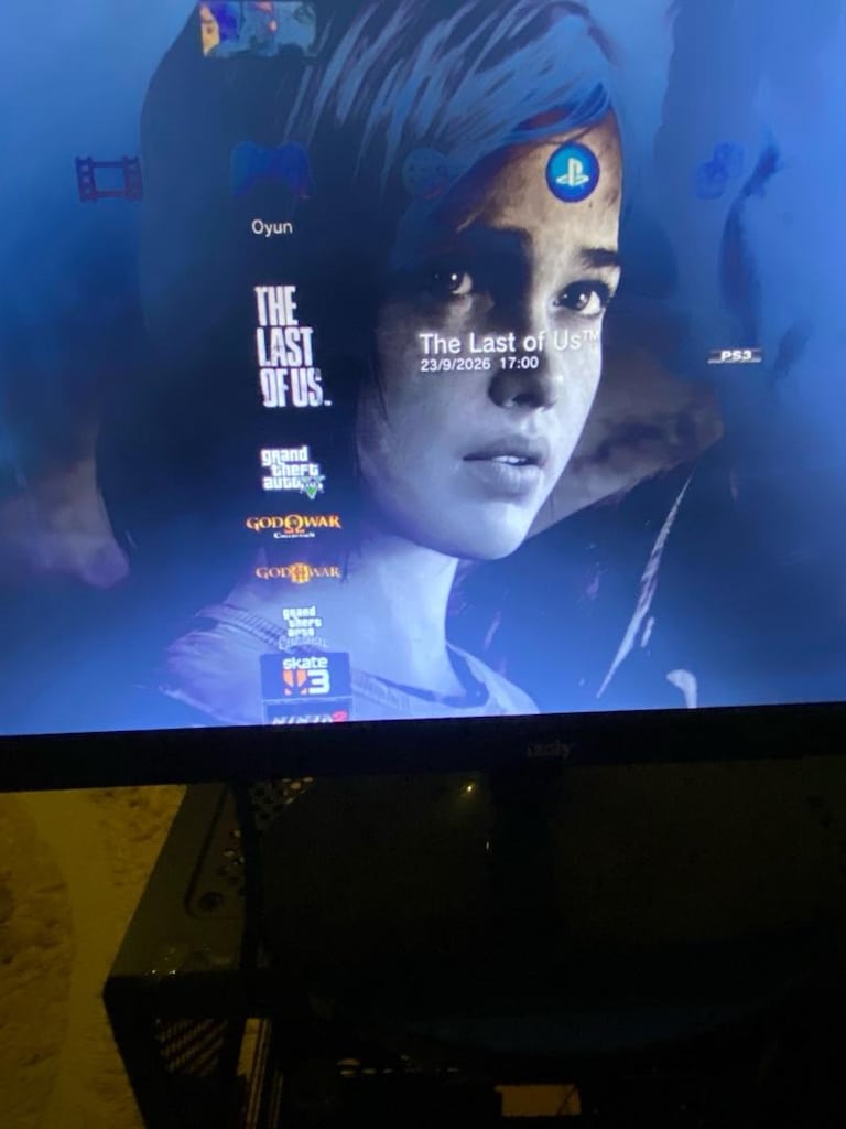 Play Station 3 slim 3kol monitör ile beraber kozmetik 10/10 - 8