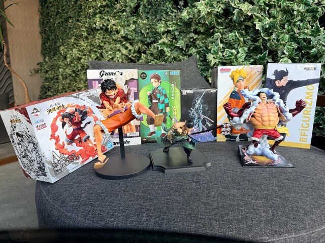Japonya’dan One Piece, Naturo, Kimetu-No-Yaiba, Natura Anime Figürleri