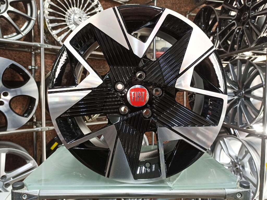 16 inç 5x108 Yeni Doblo Opel Combo Toyota uyumlu jant takımı sıfır - 4