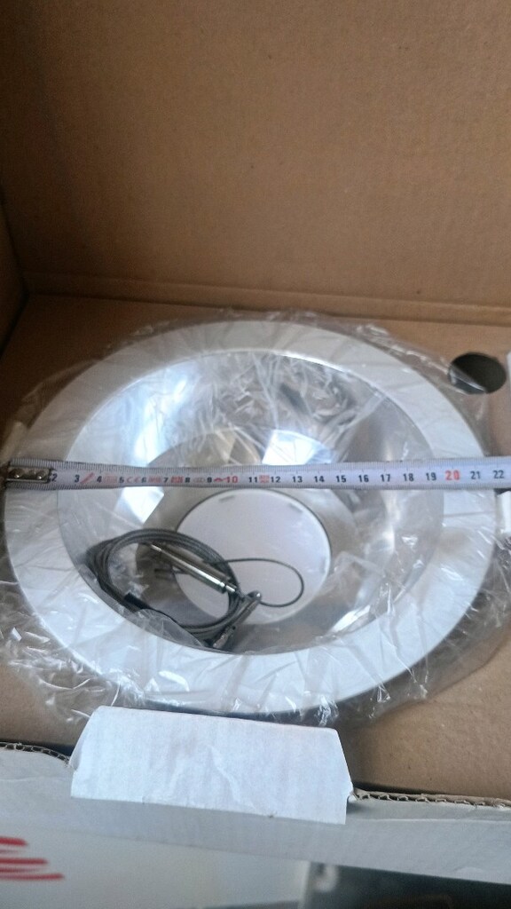 dev sıfır spot lamba 22 cm dış çap - 7