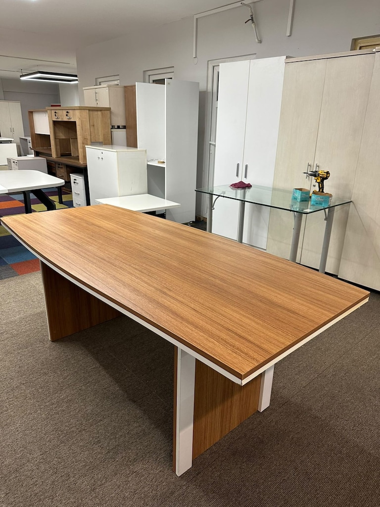 KLAS OFİS ÜSKÜDAR 180x70 cm MARBELLA KİRAZ TOPLANTI MASASI - 3