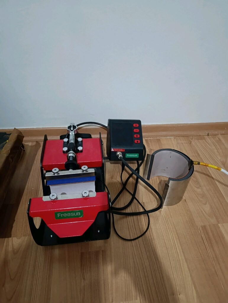 Süblimasyon Baskı Presi (Freesub 8100) tshirt kupa Epson L3250 yazıcı - 2