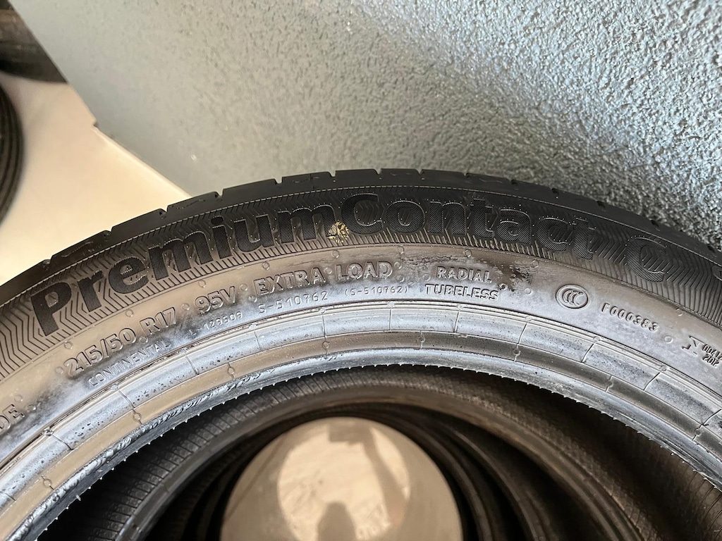 215 50 17 CONTINENTAL TAKIM YAZLIK AZ KULLANILMIŞ - 7