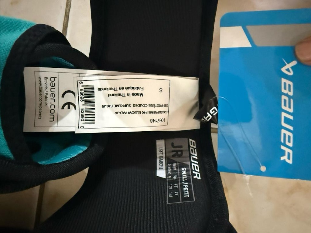 Siyah BAUER Supreme Dirseklik - 2