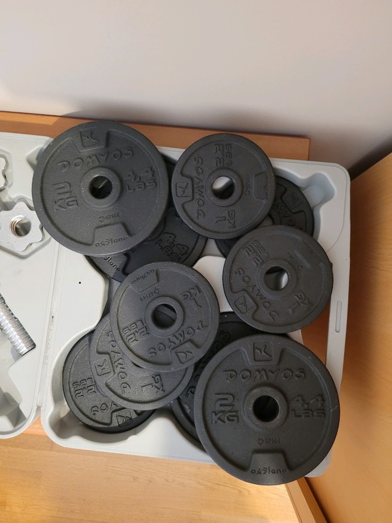 DOMYOS 16KG DAMBIL SETİ ÇANTALI - 3