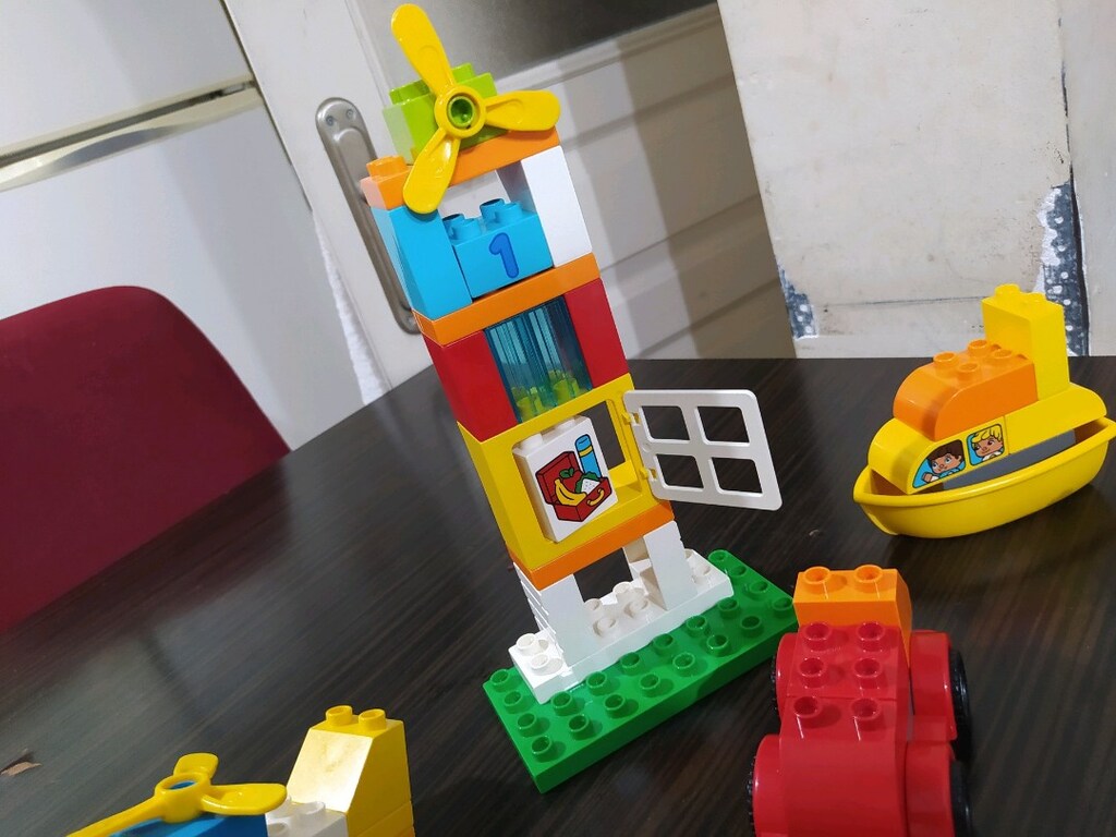 67 PARCA LEGO DUPLO ORJİNAL SET RESİMDE GORUNEN TUM PARCALAR DAHİLDİR - 9