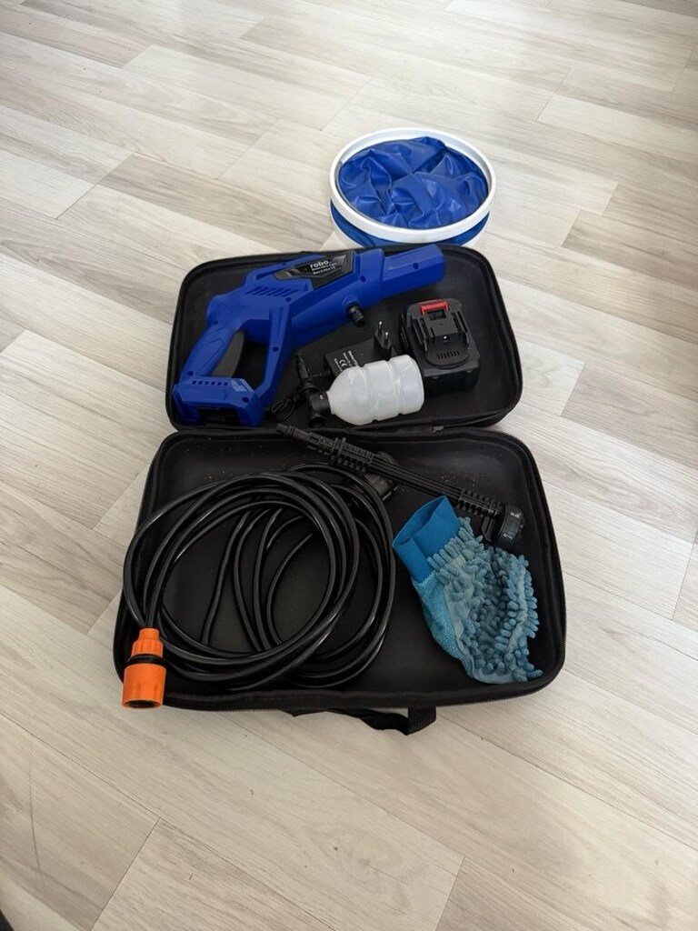 robo şarjlı araba yıkama tabancasi - 2