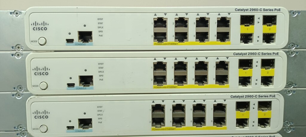 Cisco WS-C2960C-8PC-L | 8 Port PoE Kompakt Yönetilebilir Switch - 2