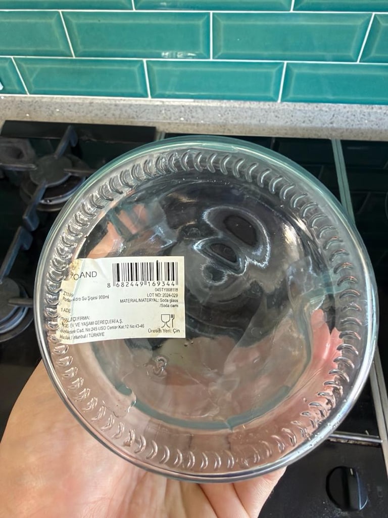 Paşabahçe (Tıpalı) & Porland (Kapaklı) 1.5 Litre Cam Su Şişesi Seti - 5