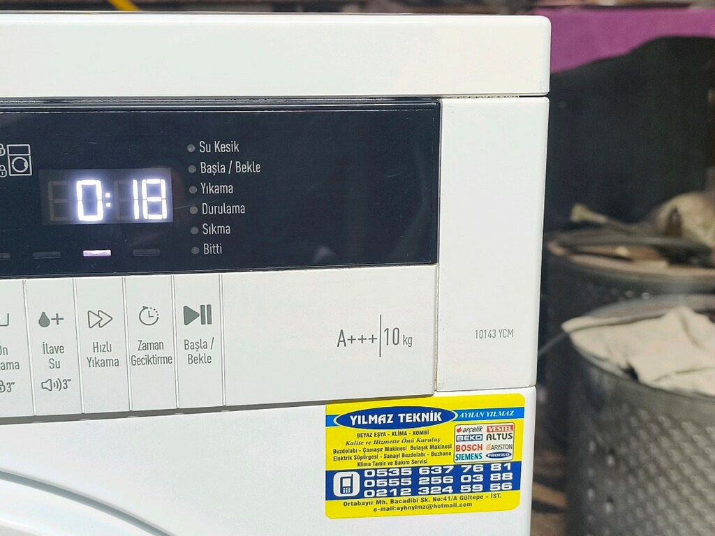 TEKNİK SERVİSTEN ARÇELİK ÇAMAŞIR MAKİNESİ - 4