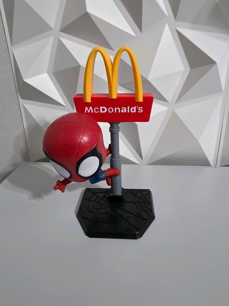 McDonald's Spider-Man 4'lü Figür Seti (Eksiksiz Tam Set) - 4