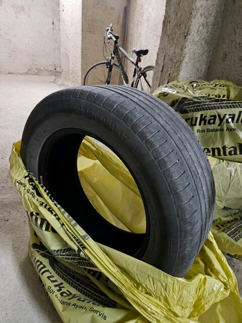 Continental 225/60/17 Lastik (4620) Tek Lastik Parasına 4 Lastik!!!