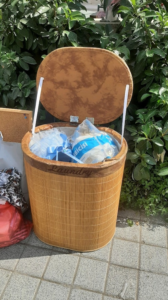 Bambu kirli sepeti - 2