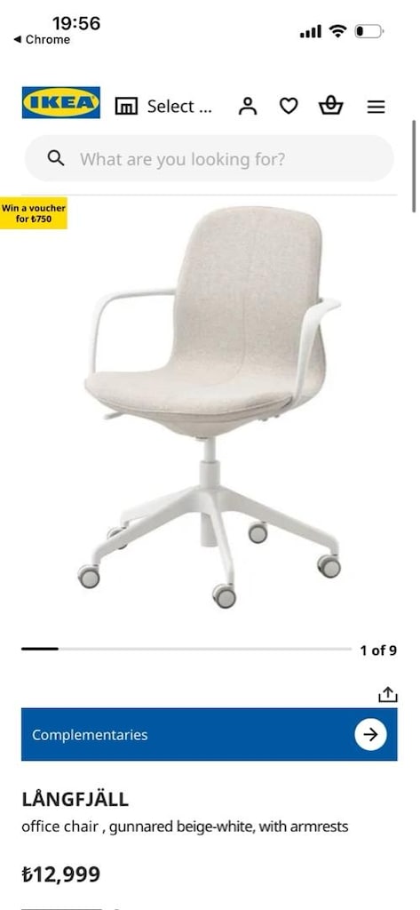 IKEA calisma masa ve sandalye - 3