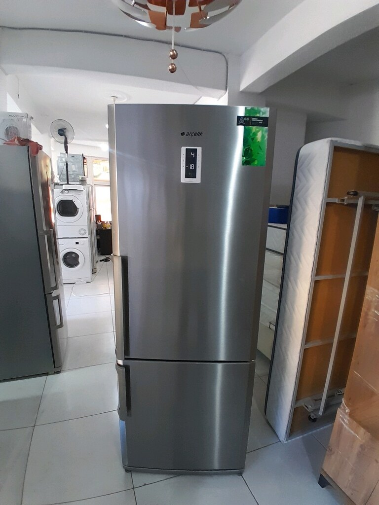 sıfır ayarında arçelik marka no frost buzdolabı tertemiz - 3