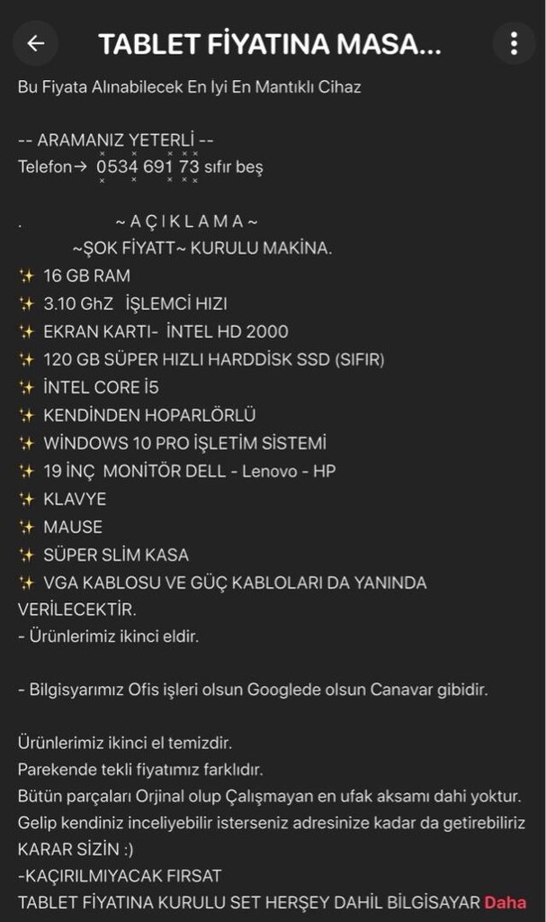 BU FİYATA BUNDAN İYİSİ YOK MASAÜSTÜ BİLGİSAYAR 16 RAM - 2