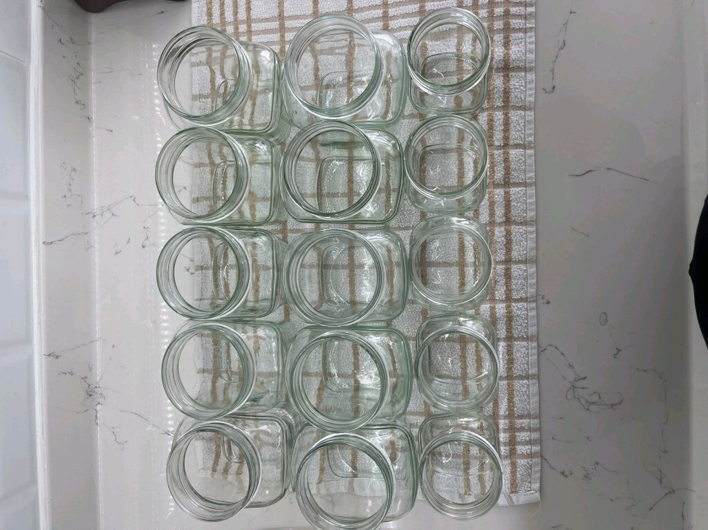 10 adet 500 ml 5 adet 300 ml cam kavanoz - 3