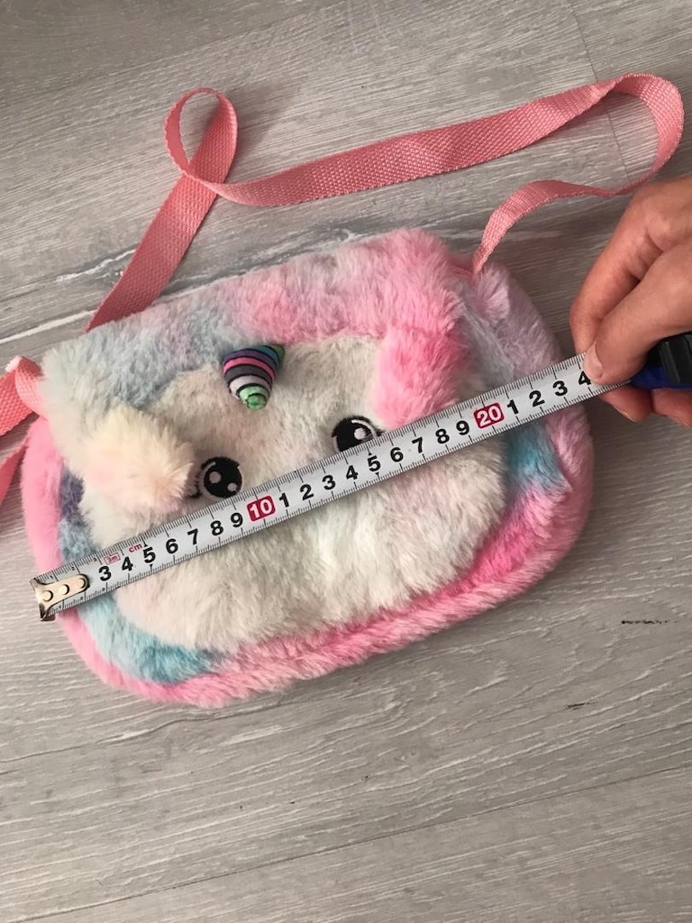 unicorn peluş çanta - 8