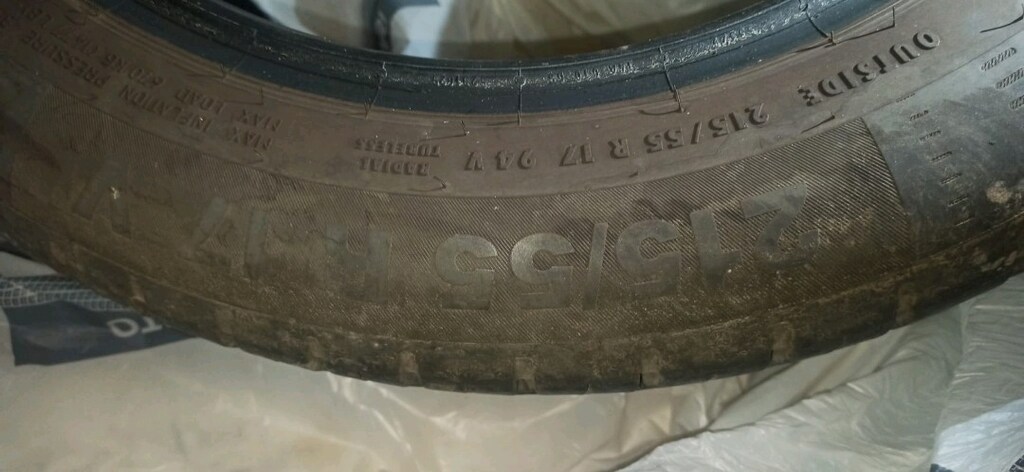 Continental 215/55 R17 94V yaz lastiği. - 4
