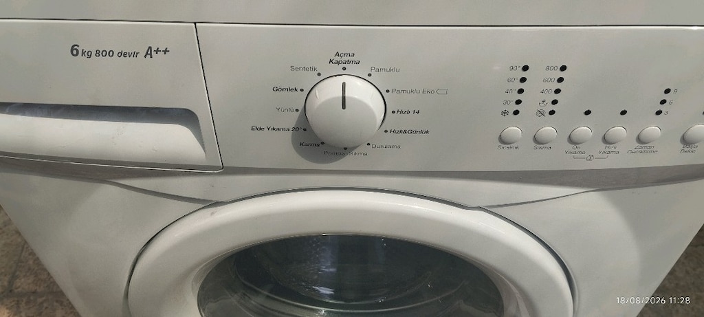 6kilo garantili çamaşır makinesi - 4