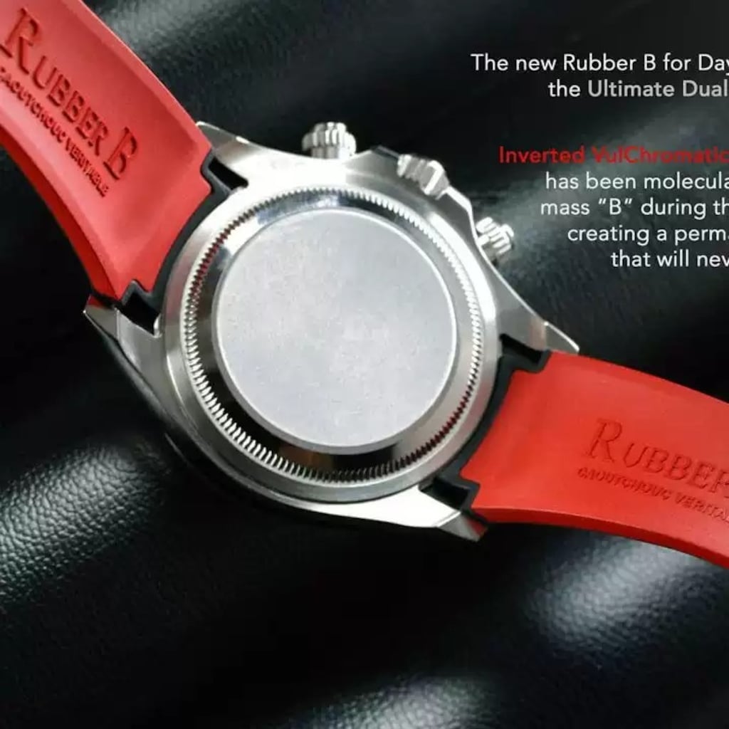 Rolex Rubber B Kordon Swiss made - 11