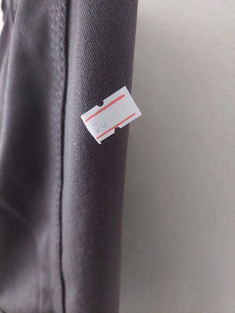 Erkek Beli lastikli Füme iş pantolonu - 6