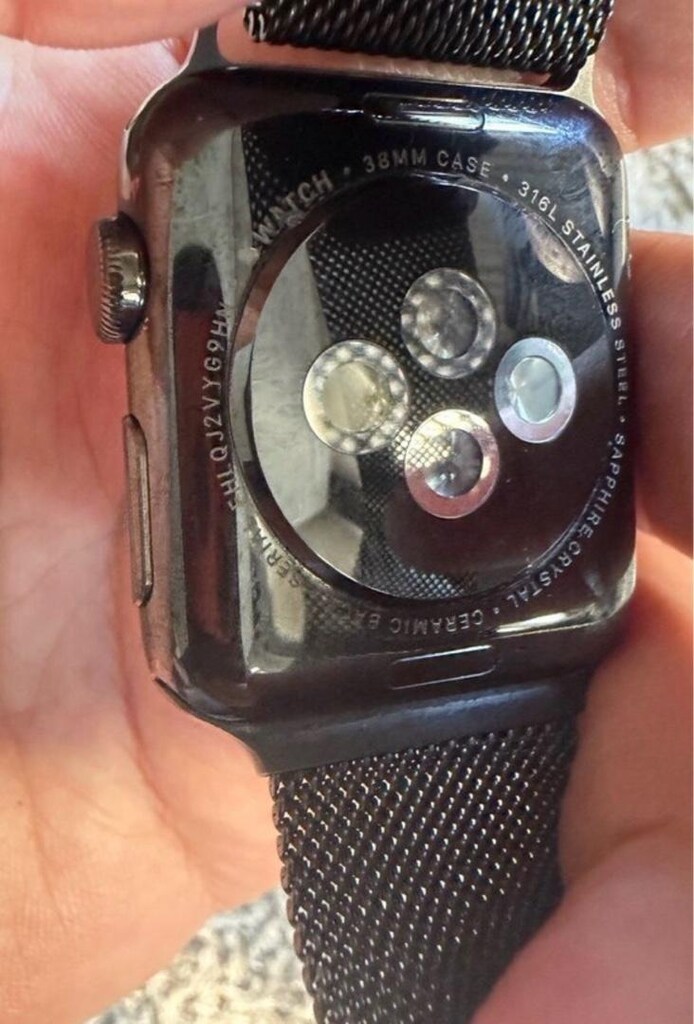 Apple Watch orijinal siyah çelik kasa - 4