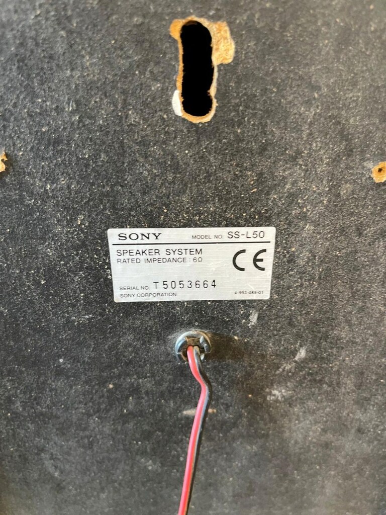 SONY SS-L50 STEREO HOPARLÖR - 9