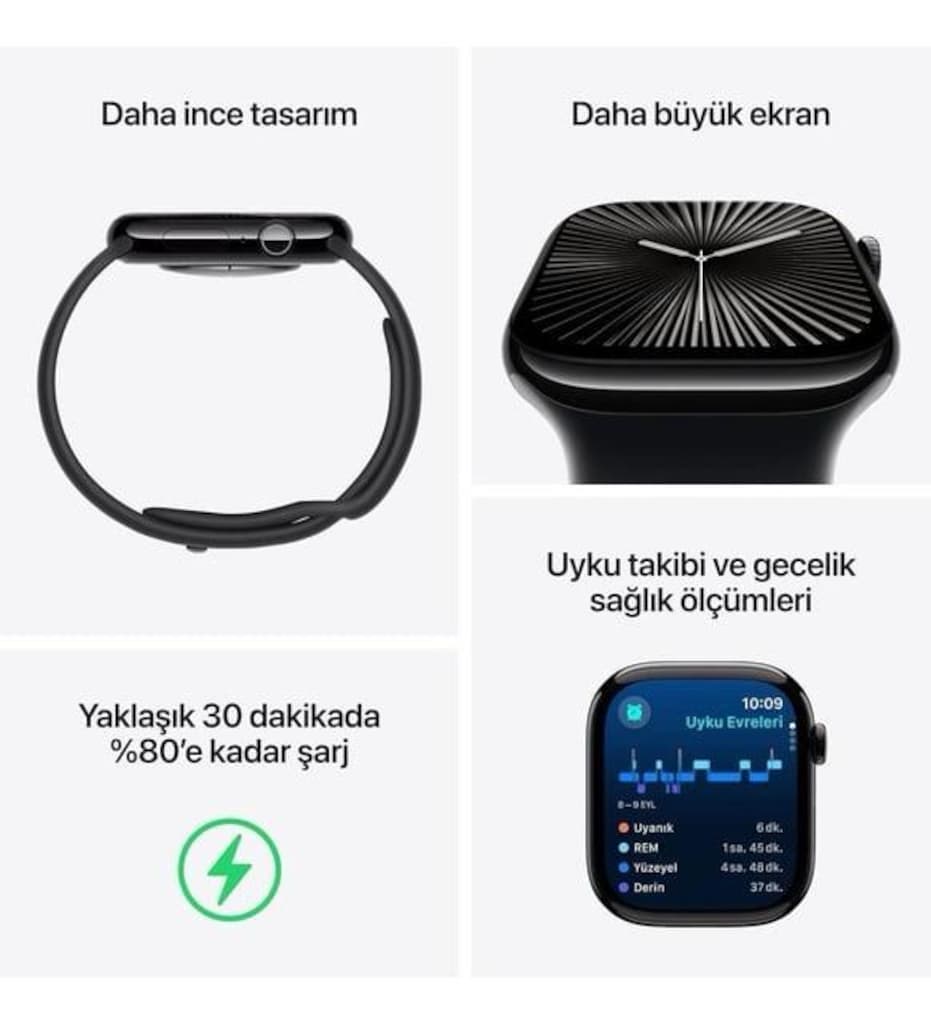 APPLE Watch series 10 46mm-gps (space gray) - 2