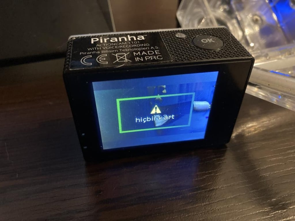 Piranha 1101 HD Aksiyon Kamerası + Sualtı Housing (Pili Sıfır) - 3