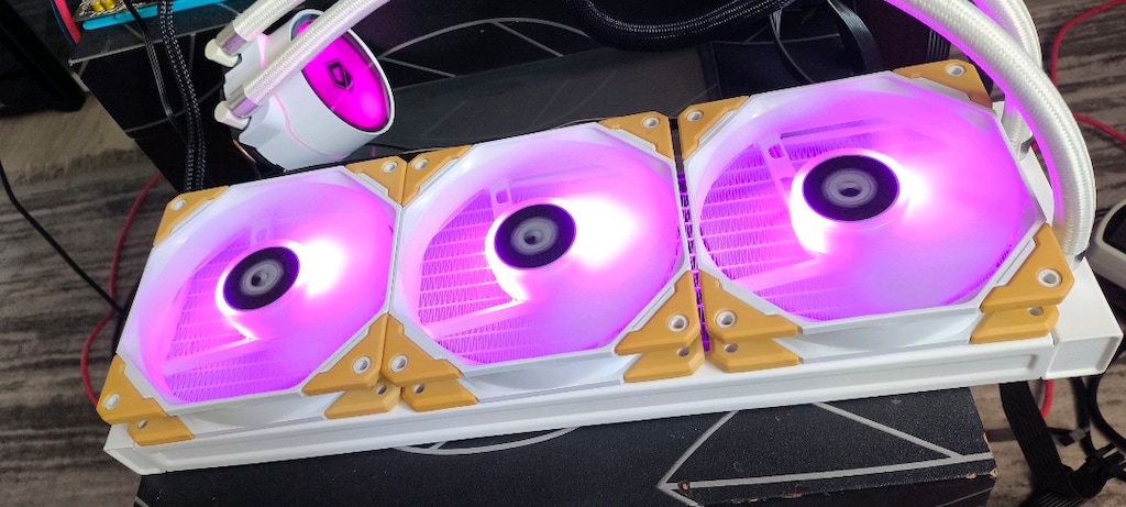 ID cooling frostflow 360xt beyaz sıvı soğutma - 6