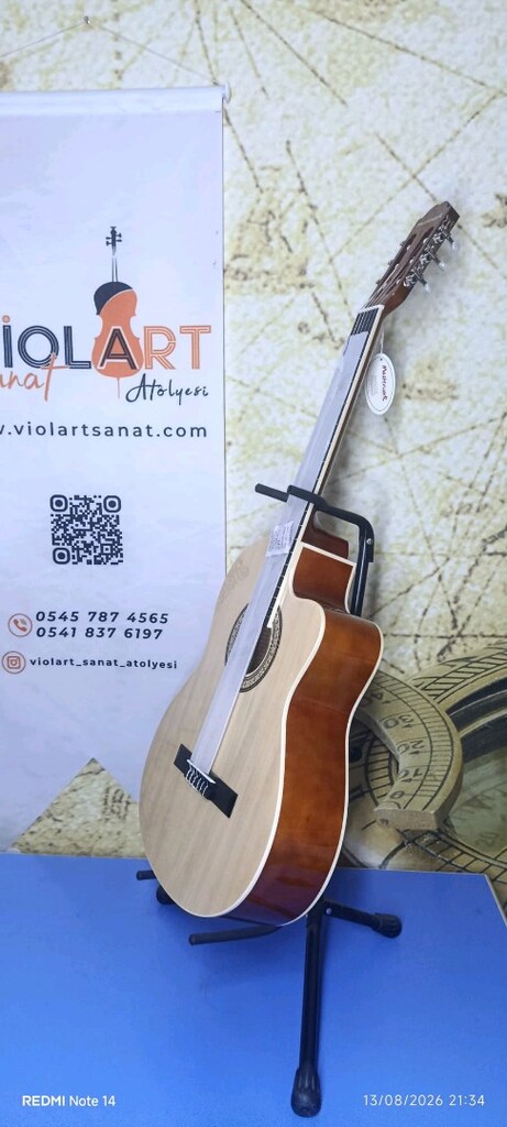 tam profesyonel sap ayarlı klasik gitar - 2