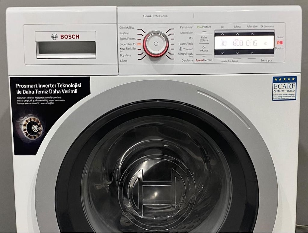 BOSCH 8 KG A+++ İNVERTER ÇAMAŞIR MAKİNESİ AYNI GÜN HEMEN TESLİM - 4