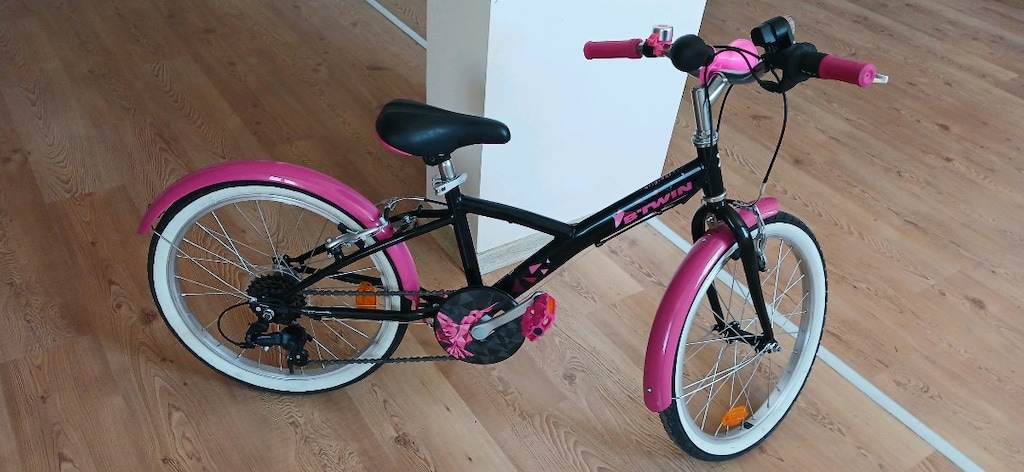 Btwin çocuk bisikleti 20 jant Decathlon YENİ GİBİ Ön Sepetli - 10