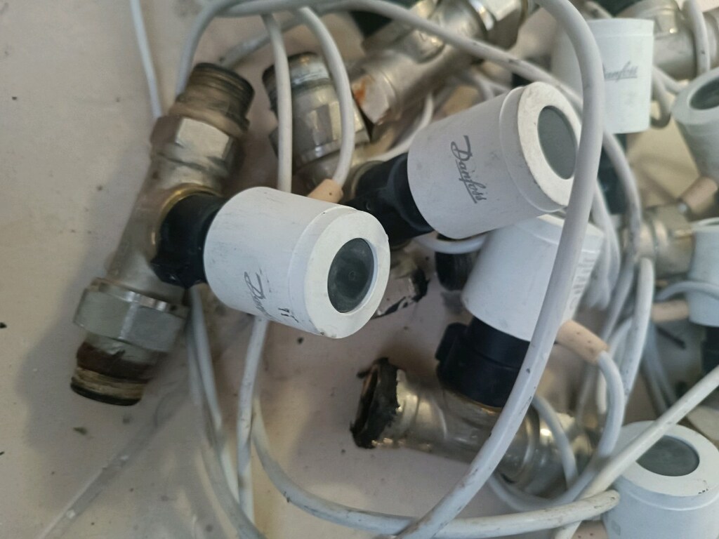 danfoss iki yollu vana - 2