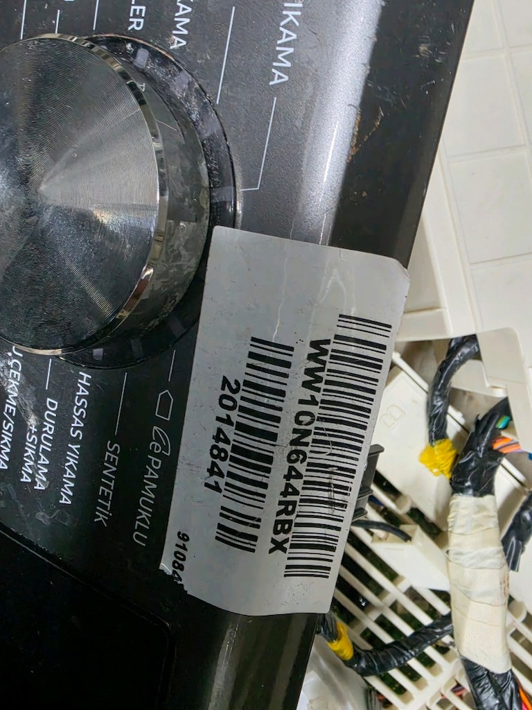 Samsung WW10N644RBX Çamaşır Makinesi İkinci El Komple Kazan Grubu (Tem - 2