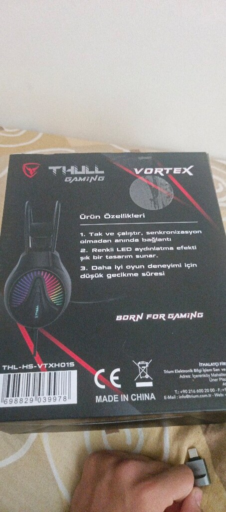 THULL GAMİNG OYUNCU KULAKLIĞI 0 ÜRÜN ACİL SATILIK - 5