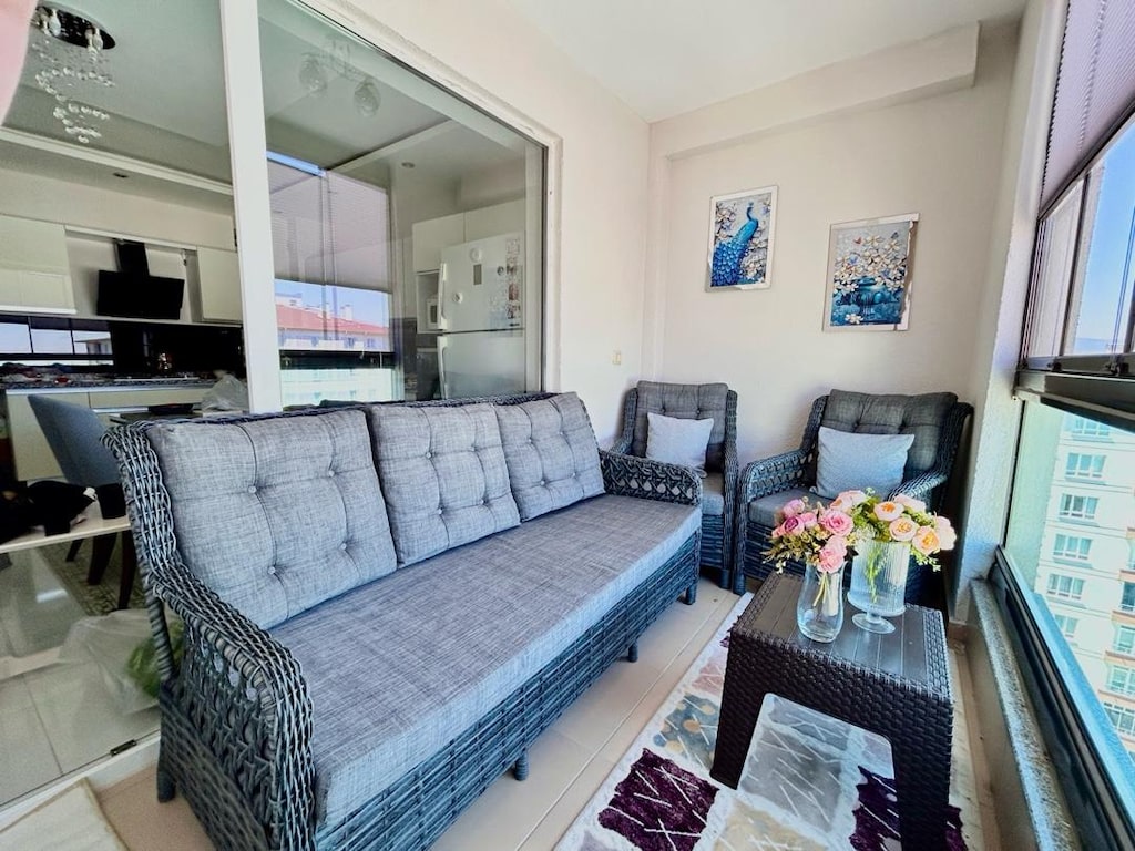 Kaliteli Rattan 3+1+1+2 adet puf bahçe takımı