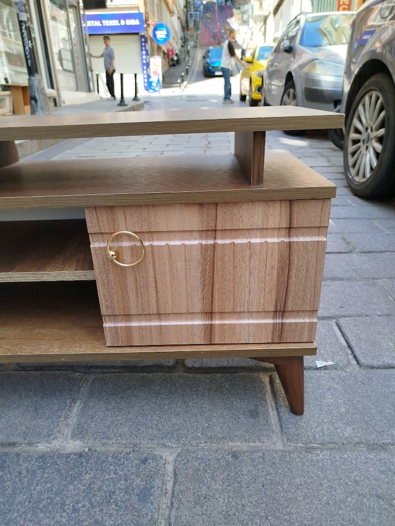 ahşap model tv ünitesi - 3