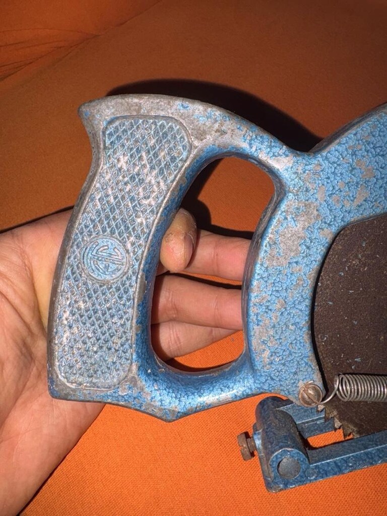 Vintage Döküm Gövde Matkap Ucu Daire Testere Aparatı - 4
